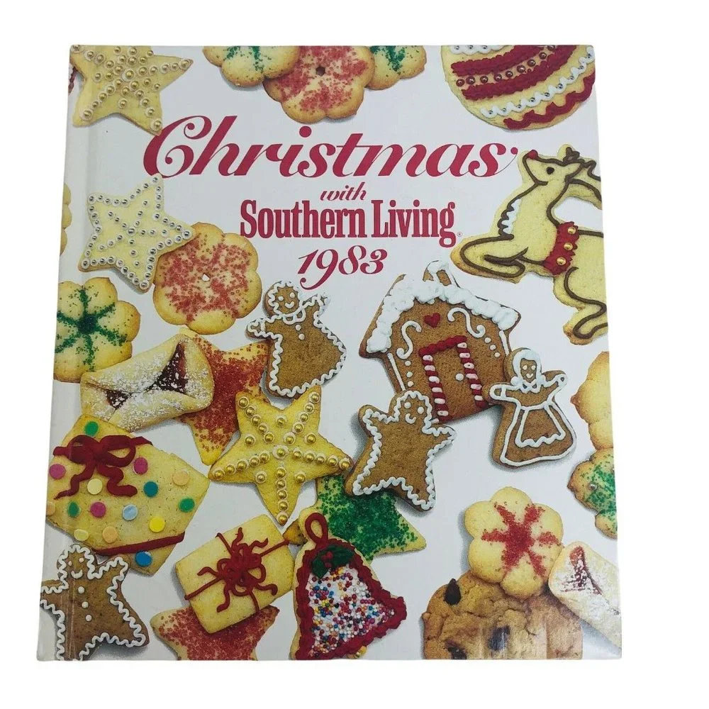 2 Christmas With SOUTHERN‎ LIVING Books 1983 2011 Cookbooks Recipes Decorating